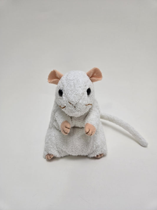 Ty Beanie Baby “Cheezer” the Adorable White Mouse - No Hang Tag! (5 inch)