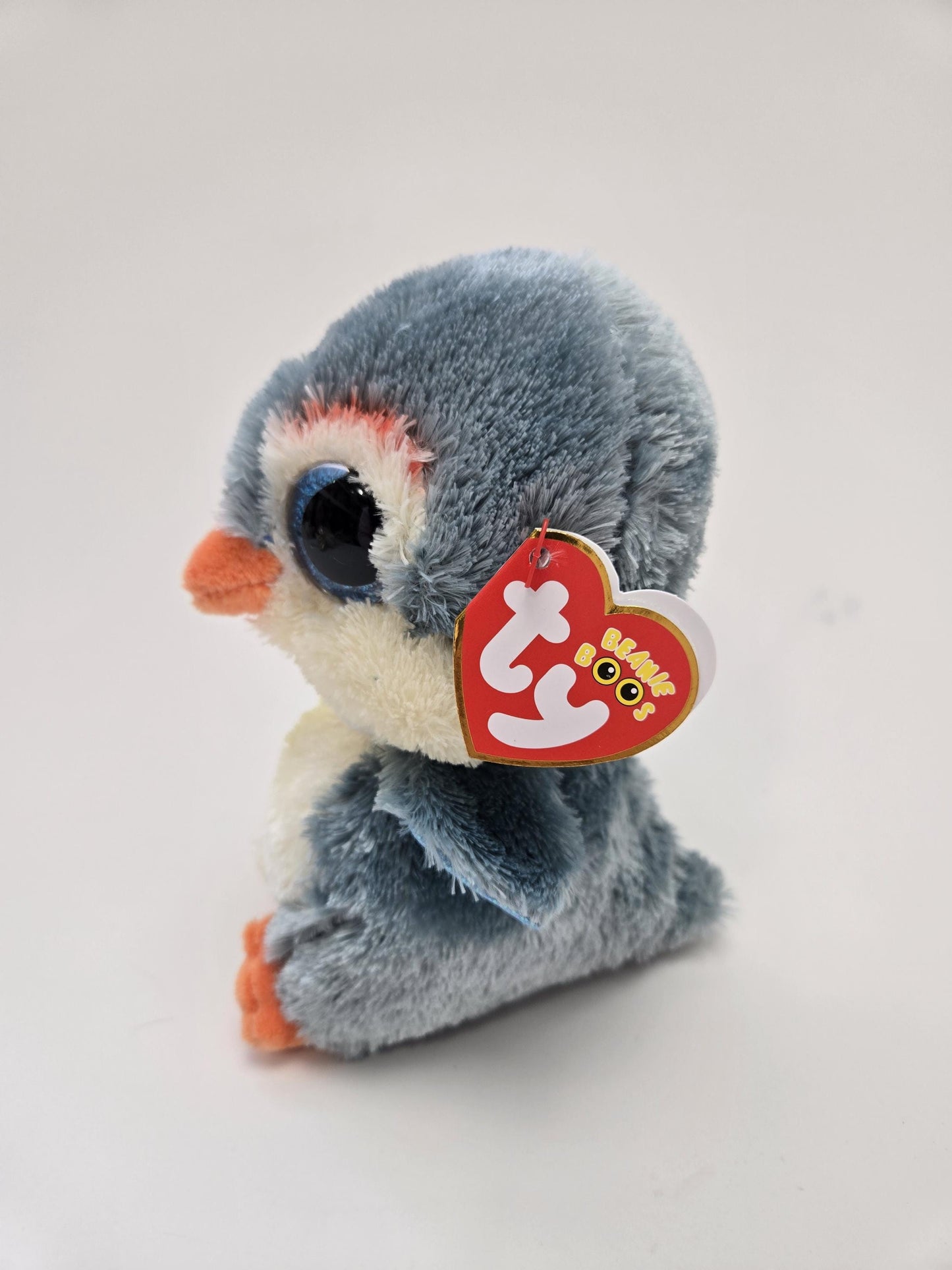 Ty Beanie Boo “Fisher” the Blue Penguin (6 inch)