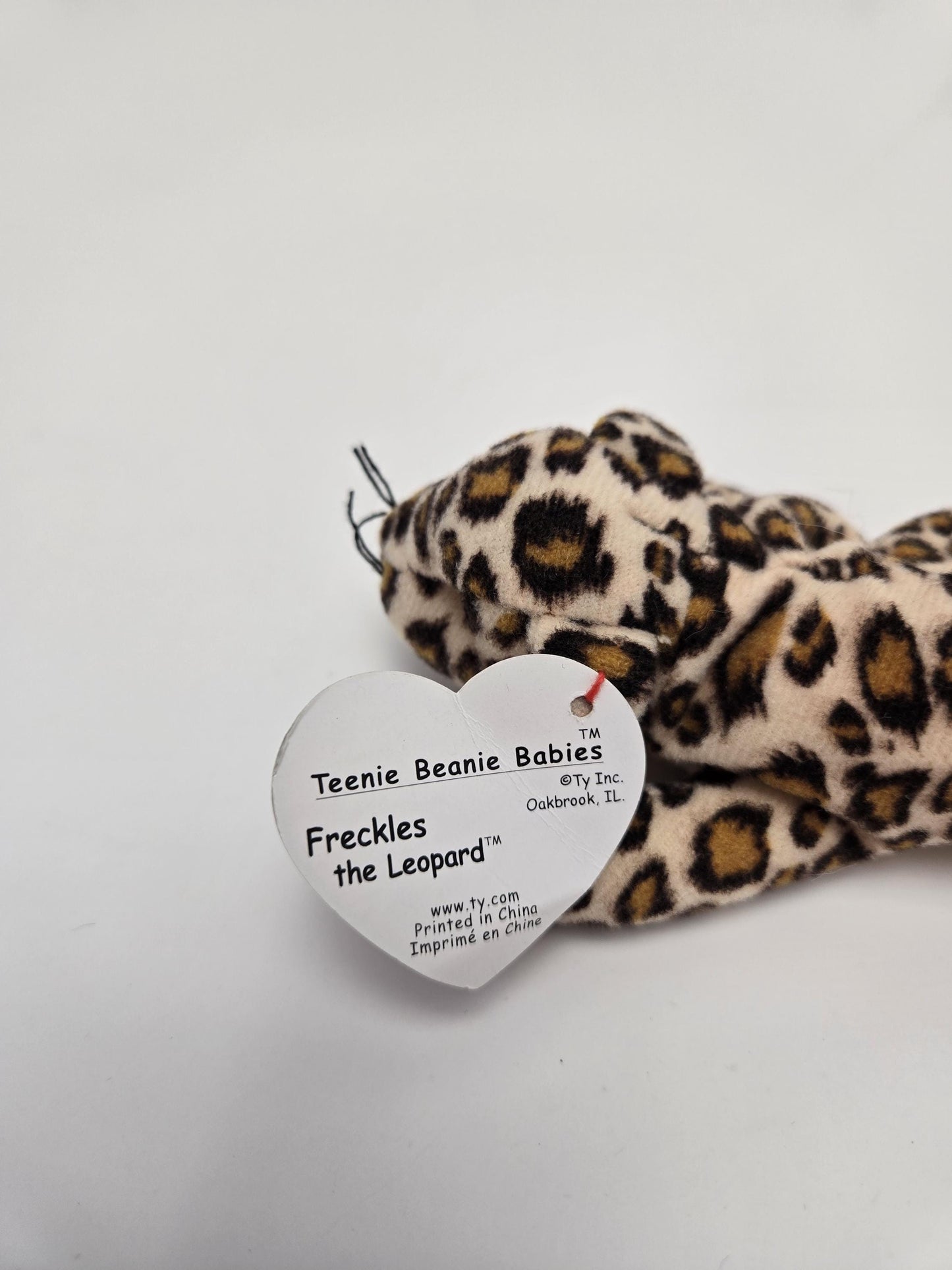 Ty McDonald’s Teenie Beanie “Freckles” the Leopard! (3 inch)