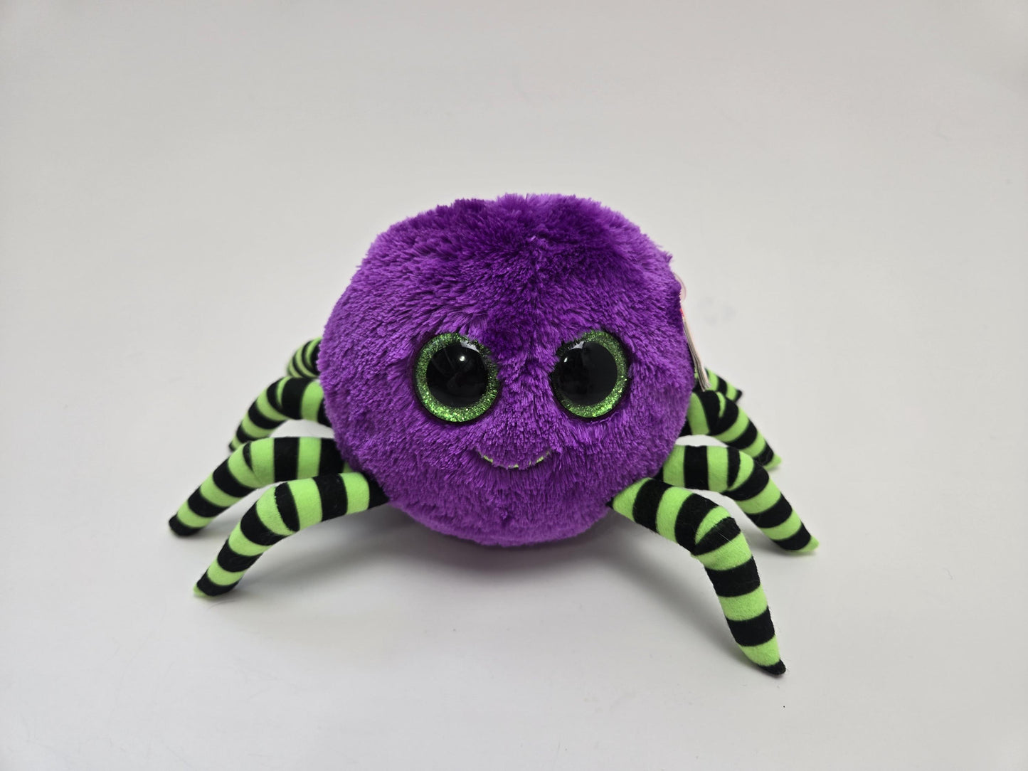 TY Beanie Boo “Crawly” the Purple Spider (6 inch)