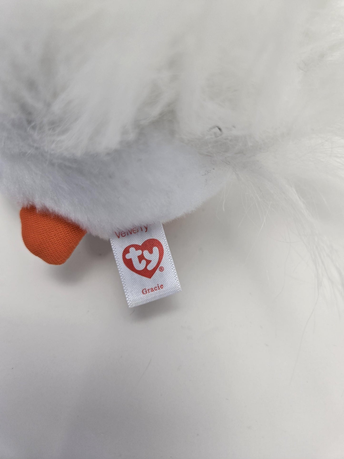 Ty Beanie Baby “Gracie” the Swan - No Hang Tag (5.5 inch)