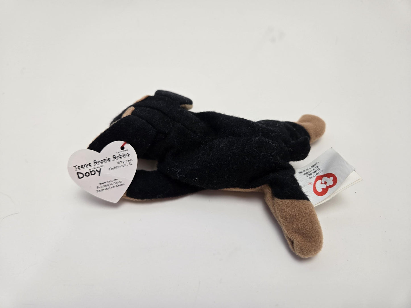 Ty McDonald’s Teenie Beanie “Doby” the Doberman Dog! (3 inch)