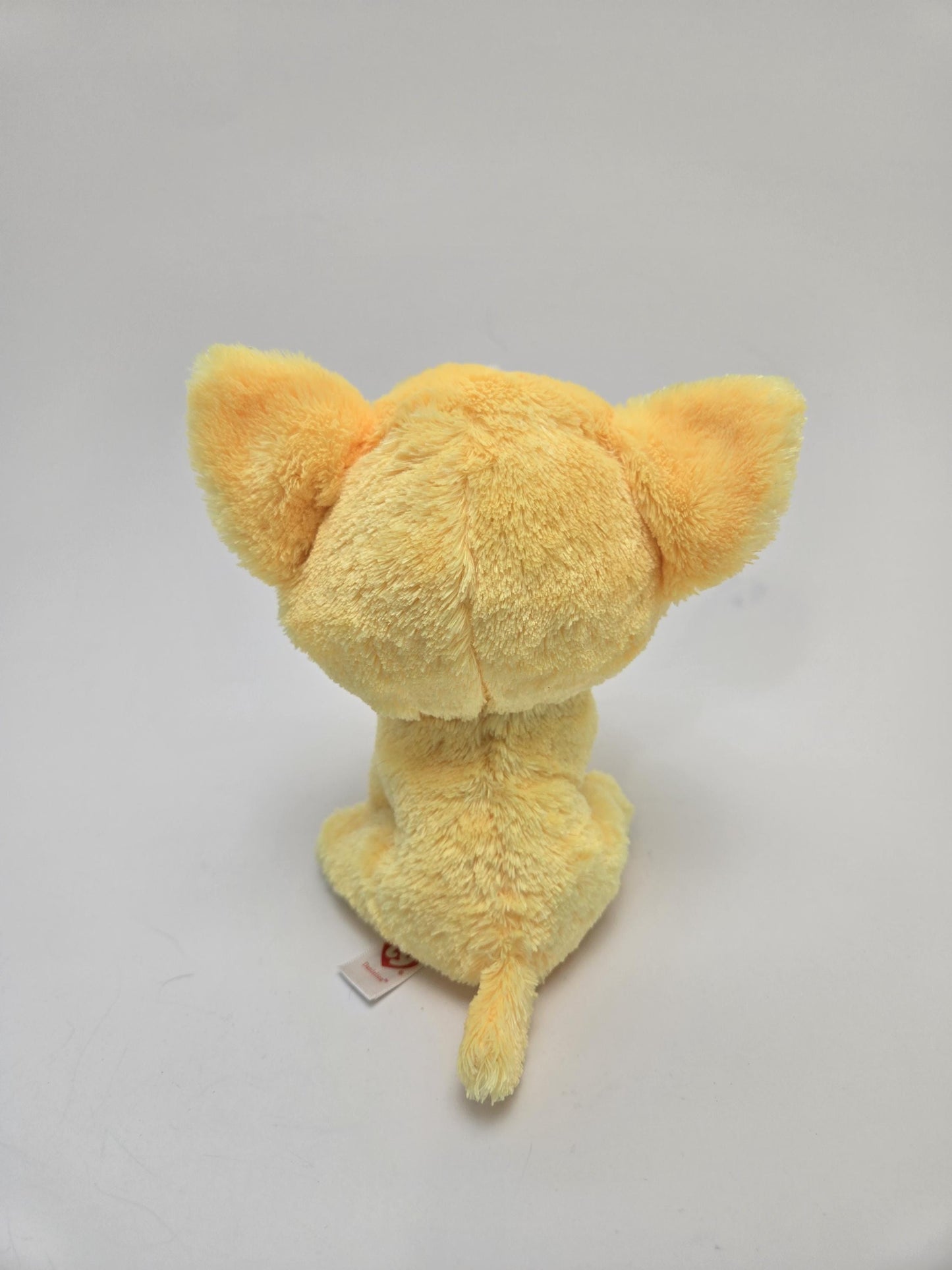 Ty Beanie Boo “Dandelion” the Yellow Chihuahua - Gift Show Exclusive - No Hang Tag *Rare* (6 inch)