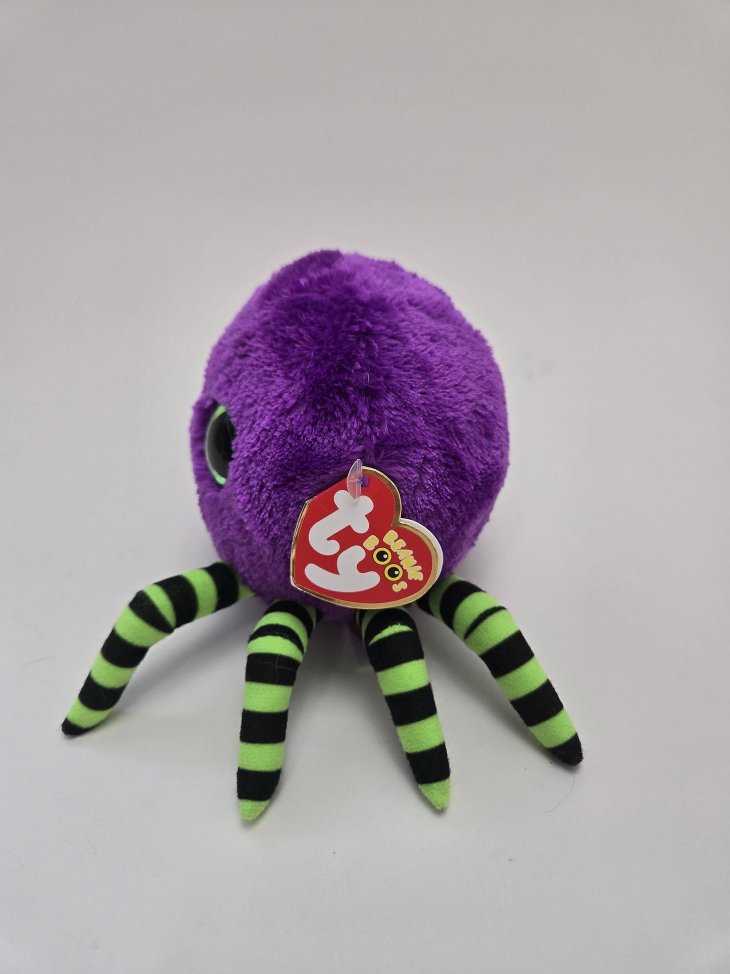 TY Beanie Boo “Crawly” the Purple Spider (6 inch)