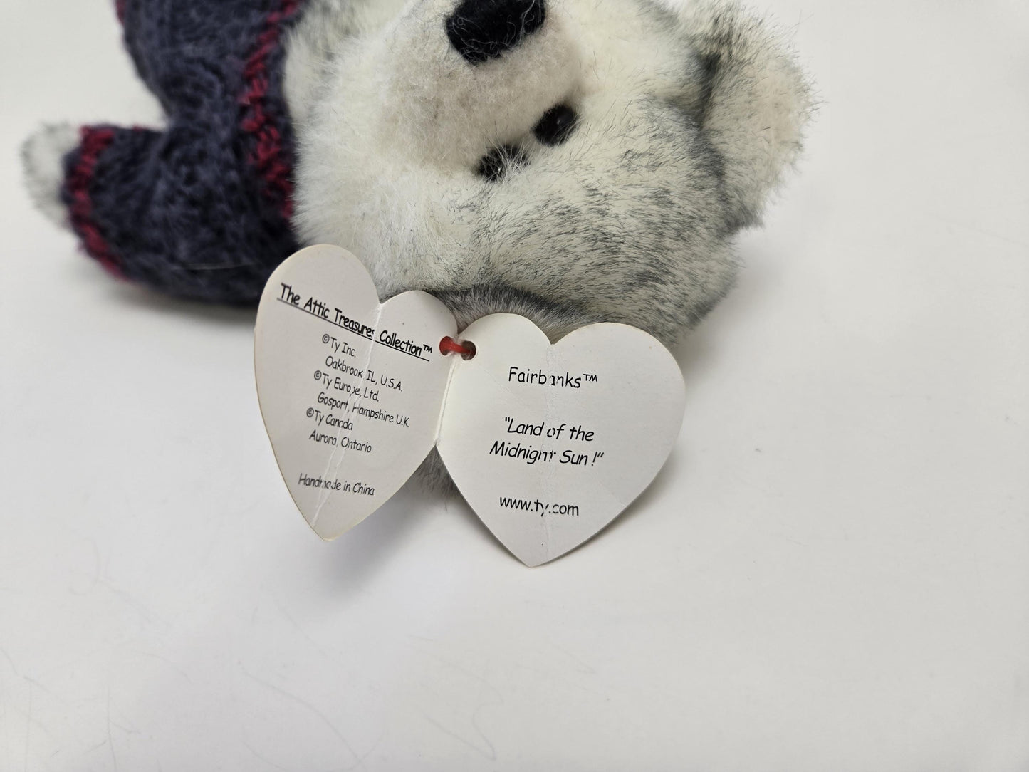 Ty Attic Treasures Collection “Fairbanks” the Bear - Creased Tag (6 inch)