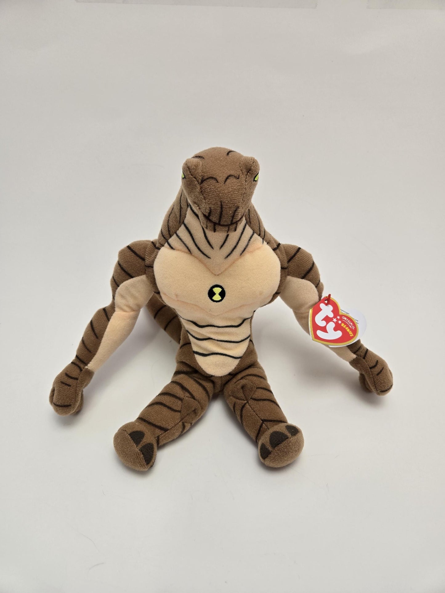 Ty Beanie Baby “Humongousaur” from Ben 10 Alien Force (8 inch)