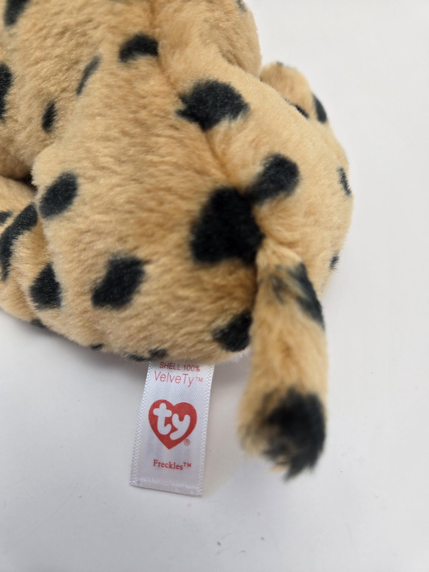 Ty Beanie Baby “Freckles” the Leopard - No Hang Tag! (6 inch)