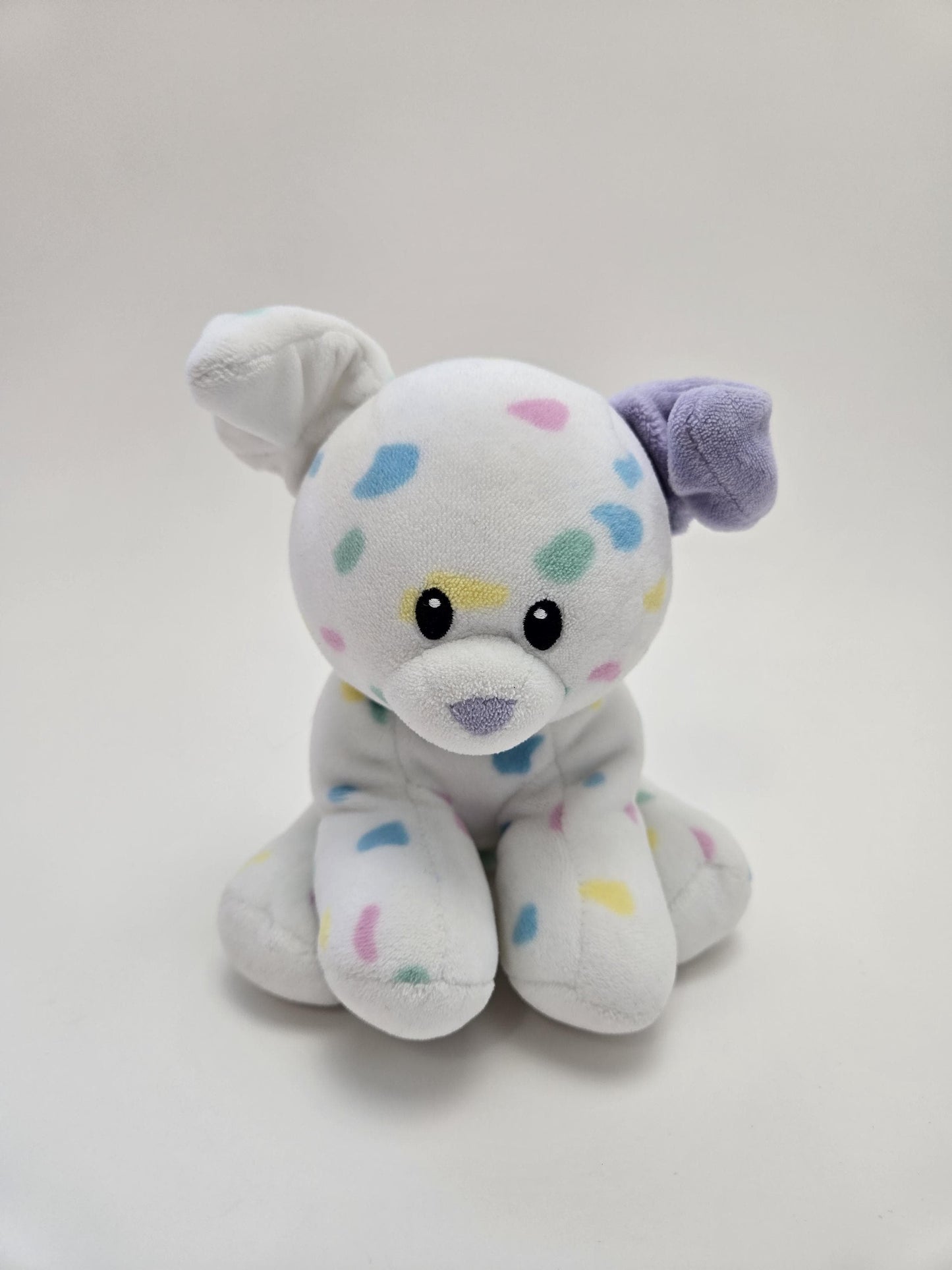 Ty Baby Collection “Sprinkles” the Confetti Dog - Love to Baby - No Hang Tag (Smaller 6 inch)